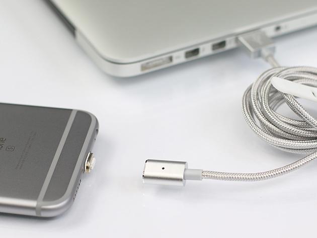 ( THANH LÝ LỖ 60%) Cáp từ nam châm hít chân Sạc Iphon