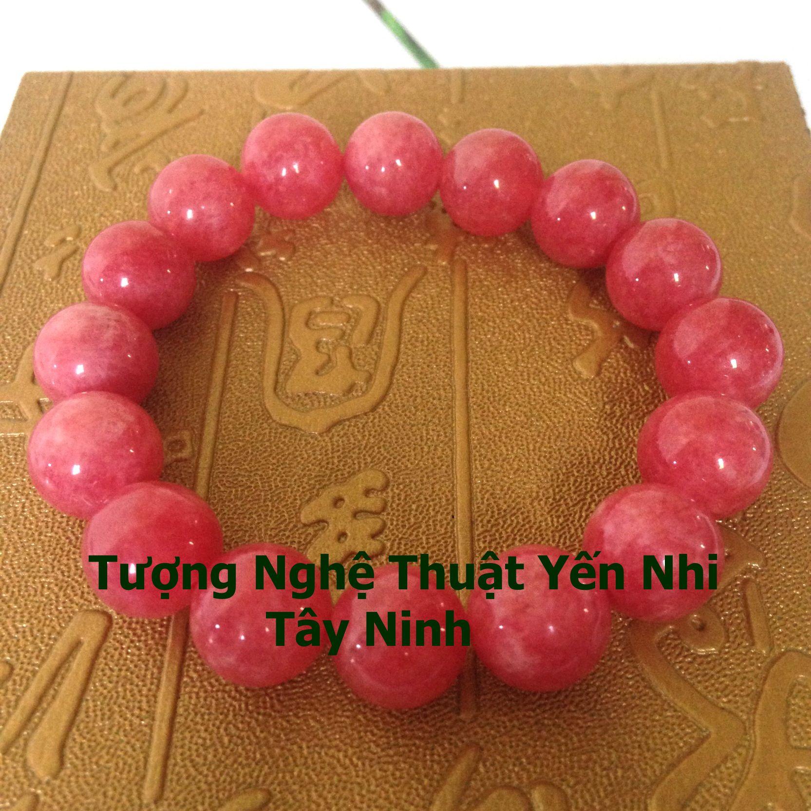 Vòng tay RUBY ẤN hạt 12ly