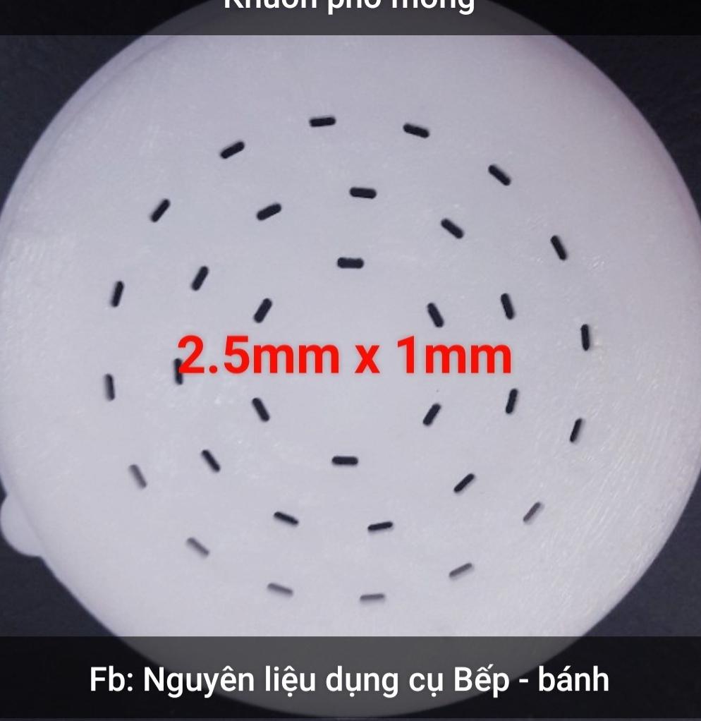 Khuôn cho máy làm mì - khuôn phở mỏng 2.5mm