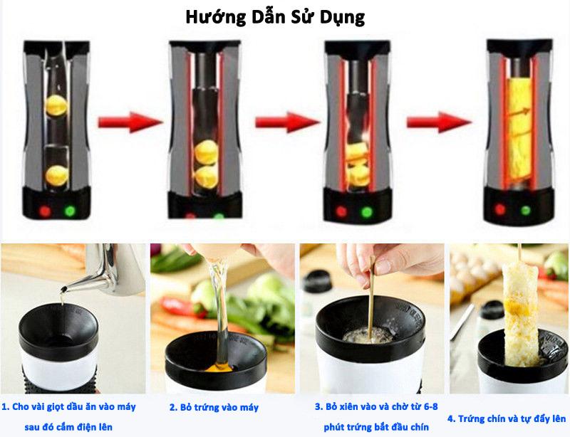 Máy làm trứng cuộn cao cấp Rollie - Hàng nhập Mỹ