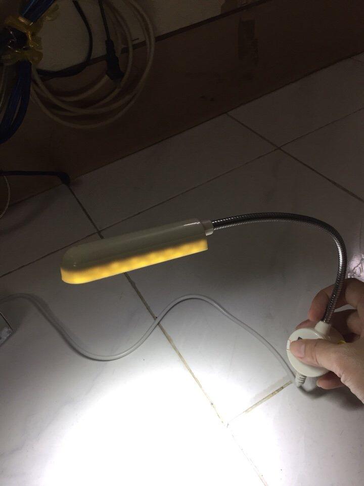 [NTT] Đèn led gắn máy may ánh sáng trắng