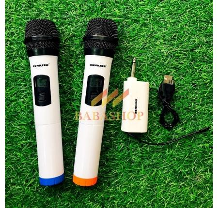 [HCM]Micro không dây sunrise SM-1.2 (loại 2 mic)