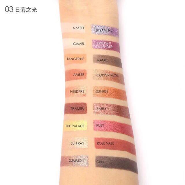 bảng phấn mắt Focallure 18 màu FA40