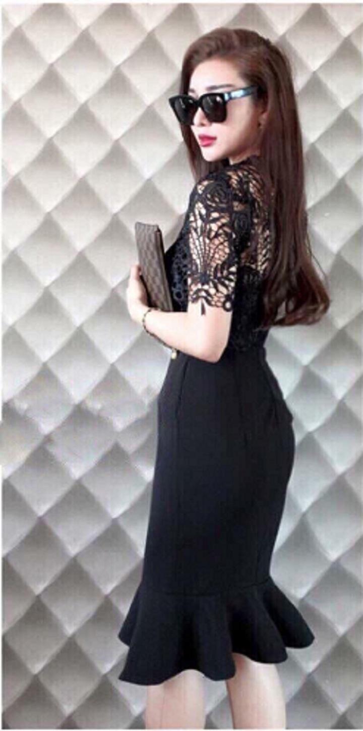 Đầm body đuôi cá sang trọng