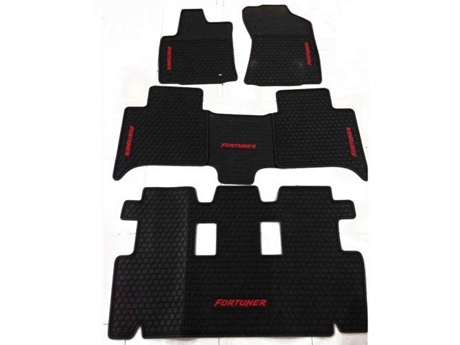 [Hỗ trợ lắp đặt khách Hà Nội] Thảm lót sàn theo xe Fortuner 7 chỗ