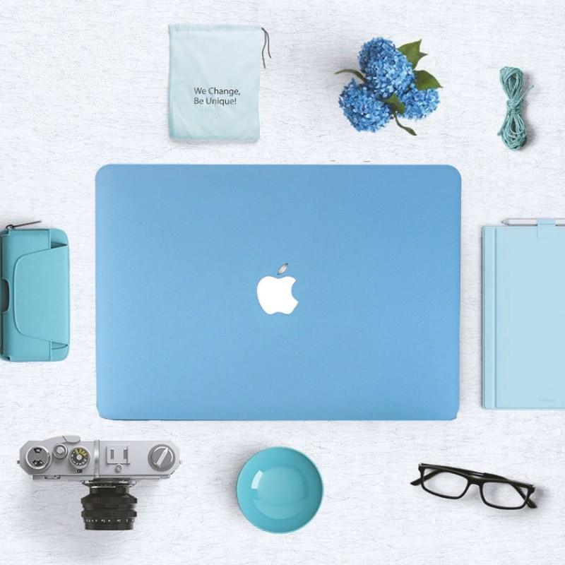 Case bảo vệ cho Macbook 13 Retina 2015 - Xanh Pastel
