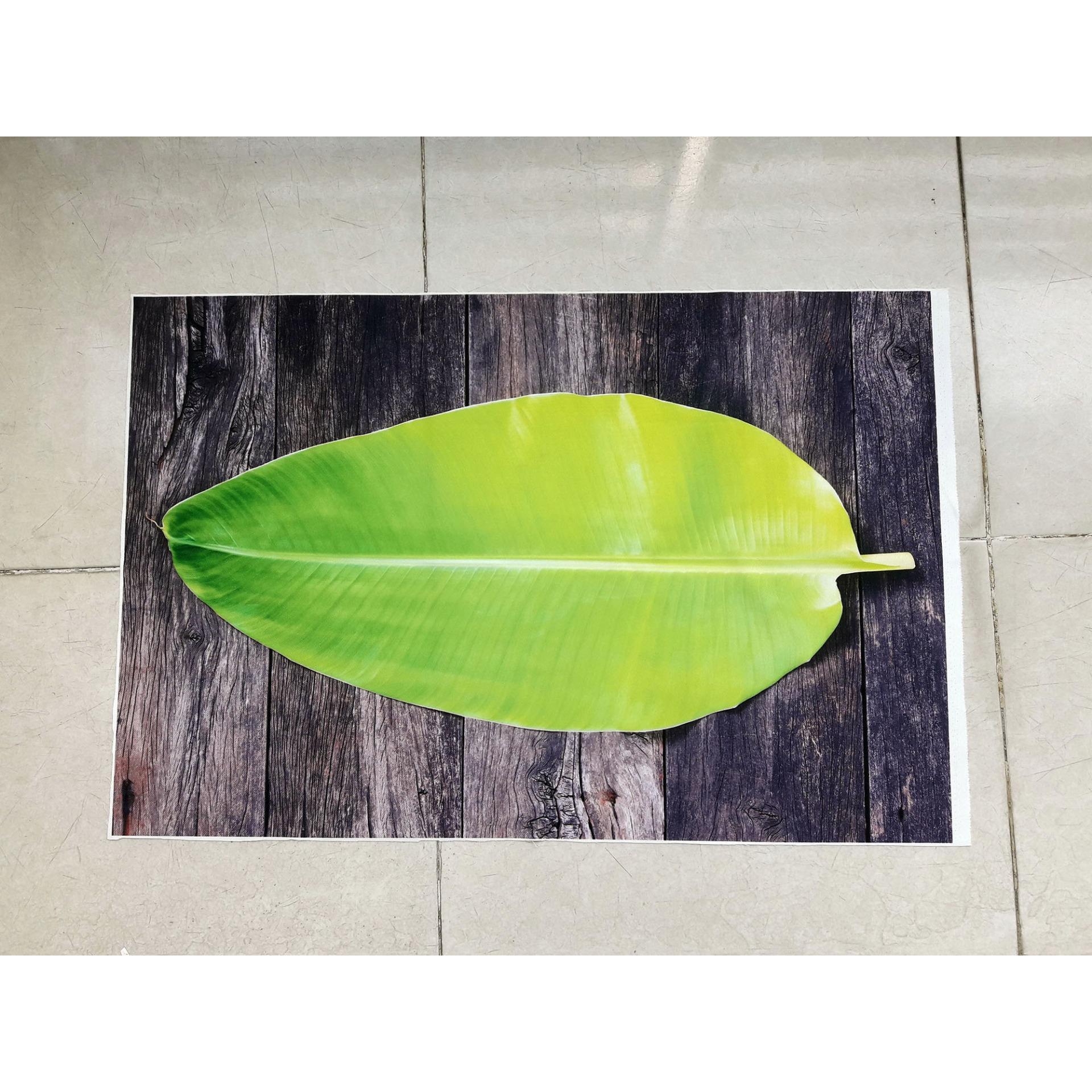 [HCM]Phông nền chụp hình 3D (mẫu lá chuối) size 50cmx75cm