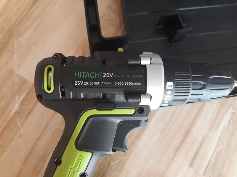 Máy khoan pin 26v Hitachi