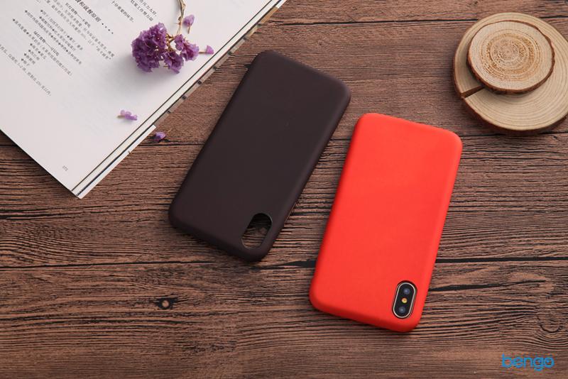 [HCM]Ốp lưng iPhone X dán da đổi màu
