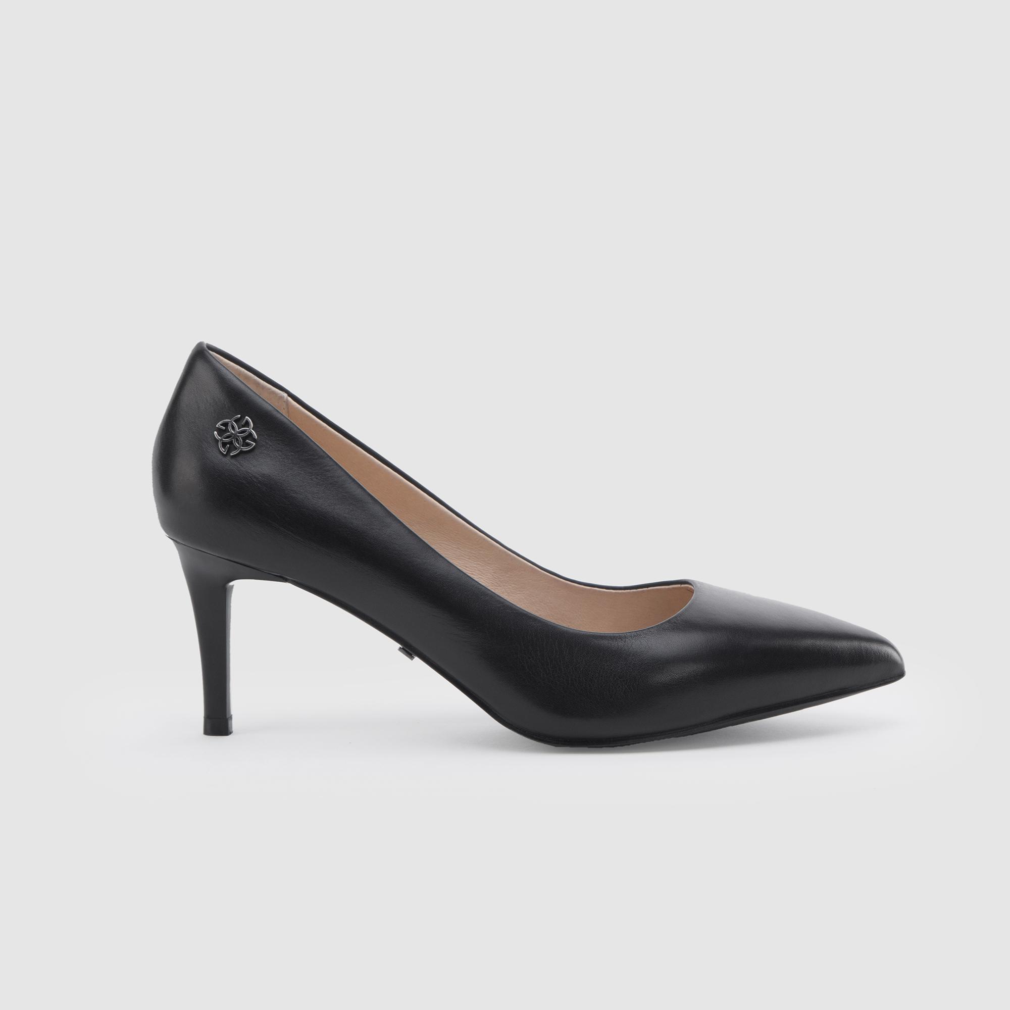 Giày Cao Gót Da Thật Nữ Gosto Work Chic GFW007988DEN (Đen)