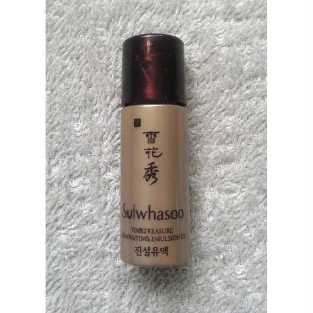 5 Chai Sữa dưỡng thông đỏ Sulwhasoo