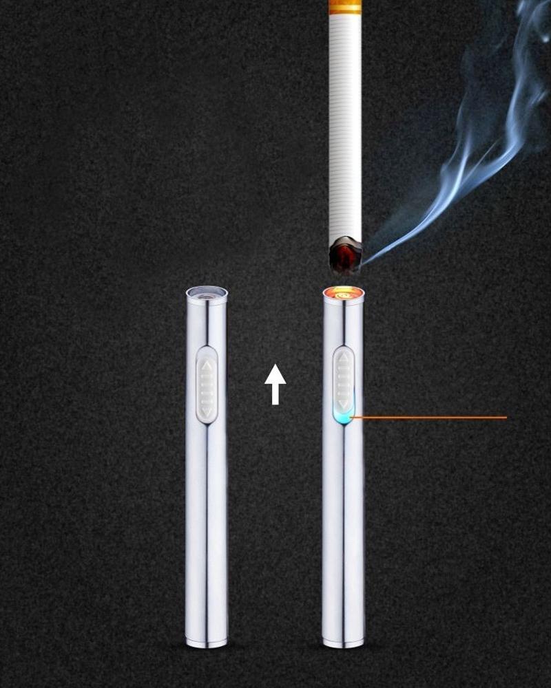 Bật Lửa Sạc Pin Hình Dáng Điếu Thuốc Tiện Dụng (Màu Đen)