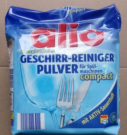 Bột rửa bát chén Alio 1.8kg dùng cho máy rửa chén ly cao cấp