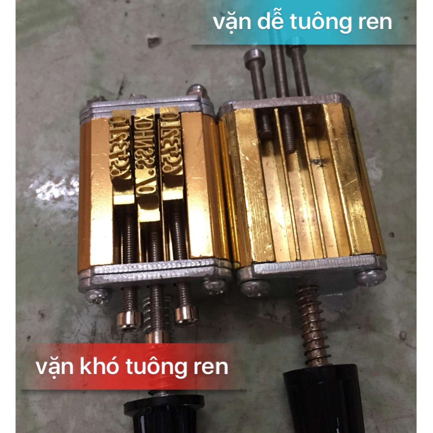 Máy in Date dập tay DY8 (Xám)