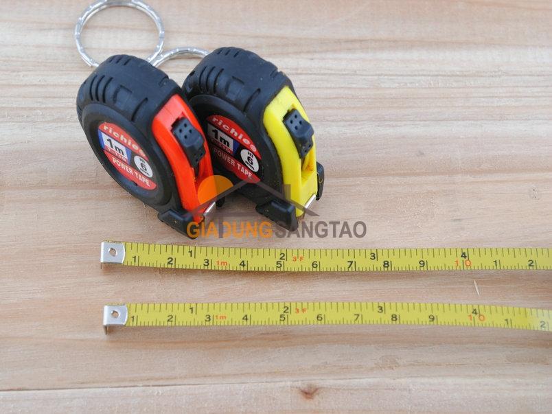 Móc khóa thước rút 1m