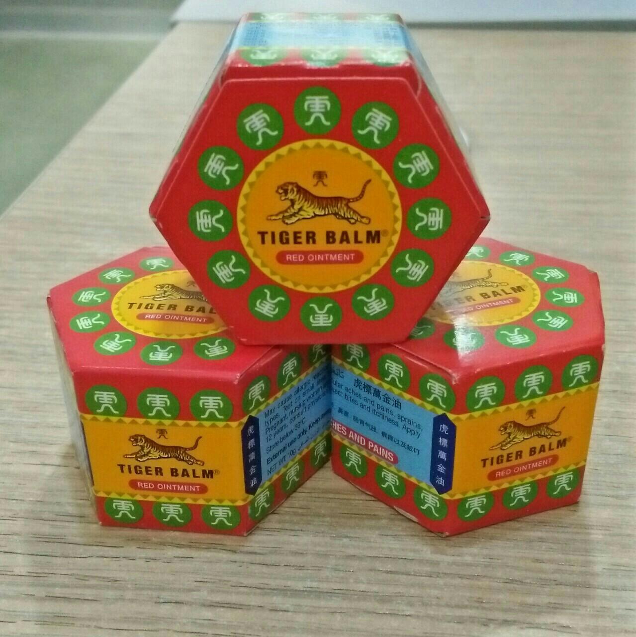Combo 3 Dầu cù là Tiger Balm Red 10gr