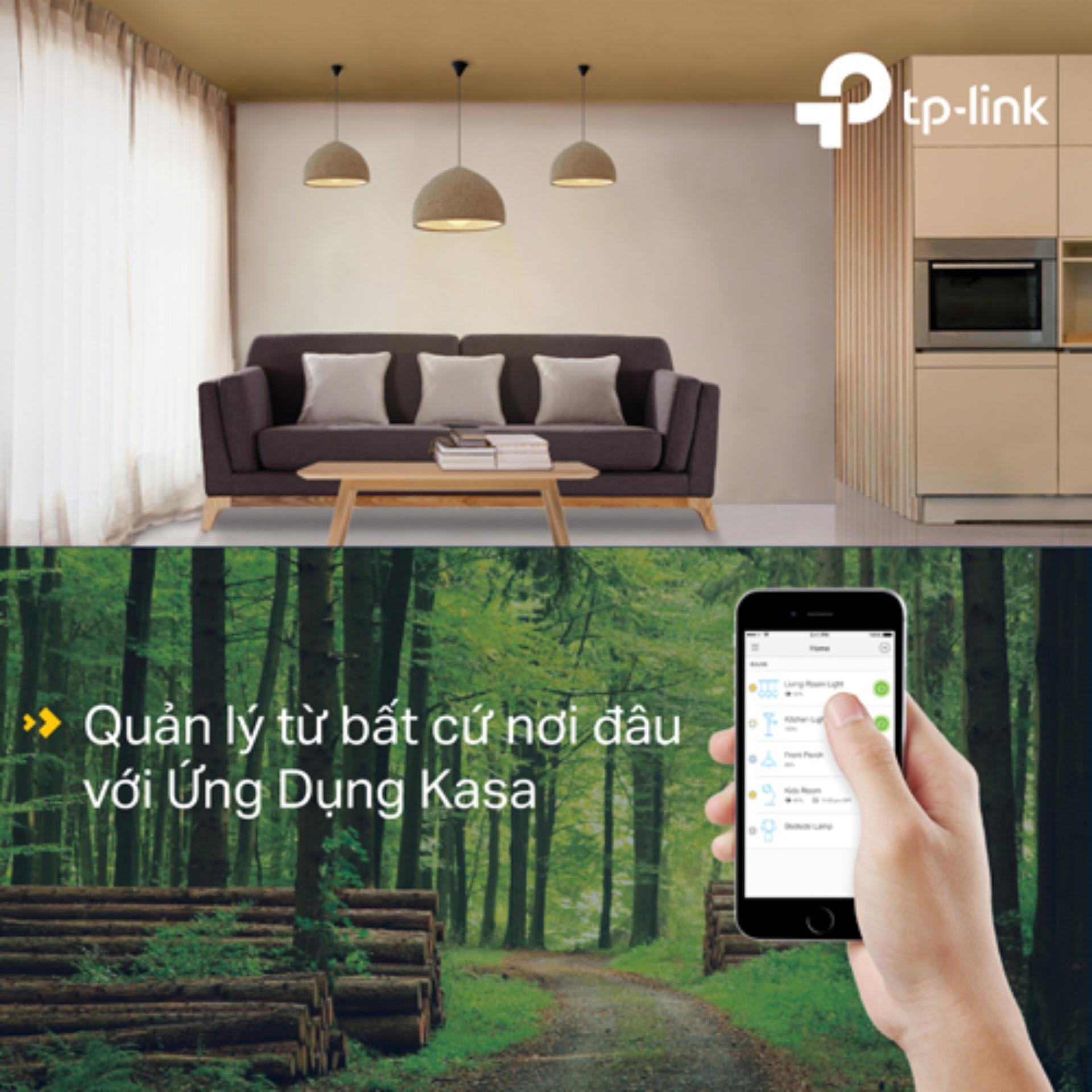 TP-Link LB100 Bóng đèn LED Wifi thông minh có thể điều chỉnh ánh sáng, Hãng phân phối chính thức