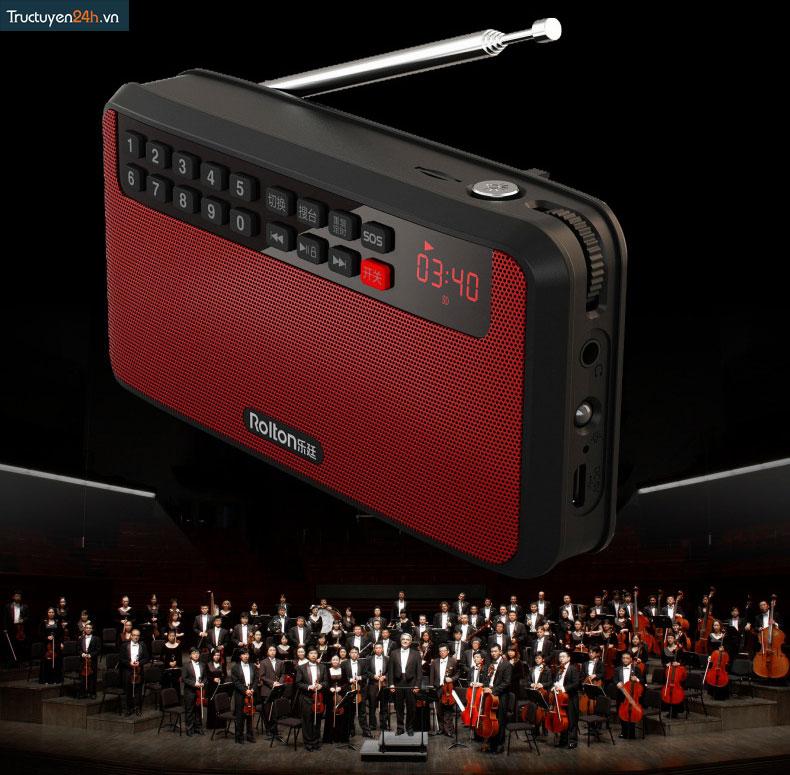 Loa MP3 FM Radio Rolton T60