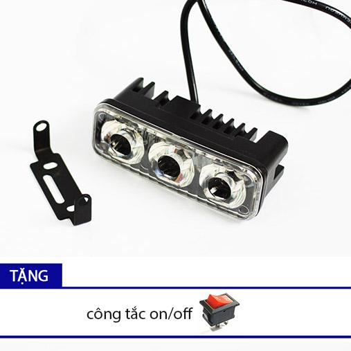 [HCM]Đèn Led 3 bóng 9W Nhỏ Gọn [ tặng công tắc ]