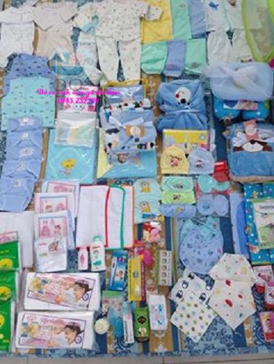 Đồ sơ sinh đầy đủ cho bé sơ sinh bé trai bé gái, đồ chuẩn bị sinh mẹ bầu