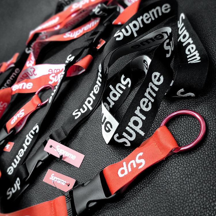 [HCM]LANYARD KEYCHAIN - Dây đeo đa năng V.10 (màu đỏ)