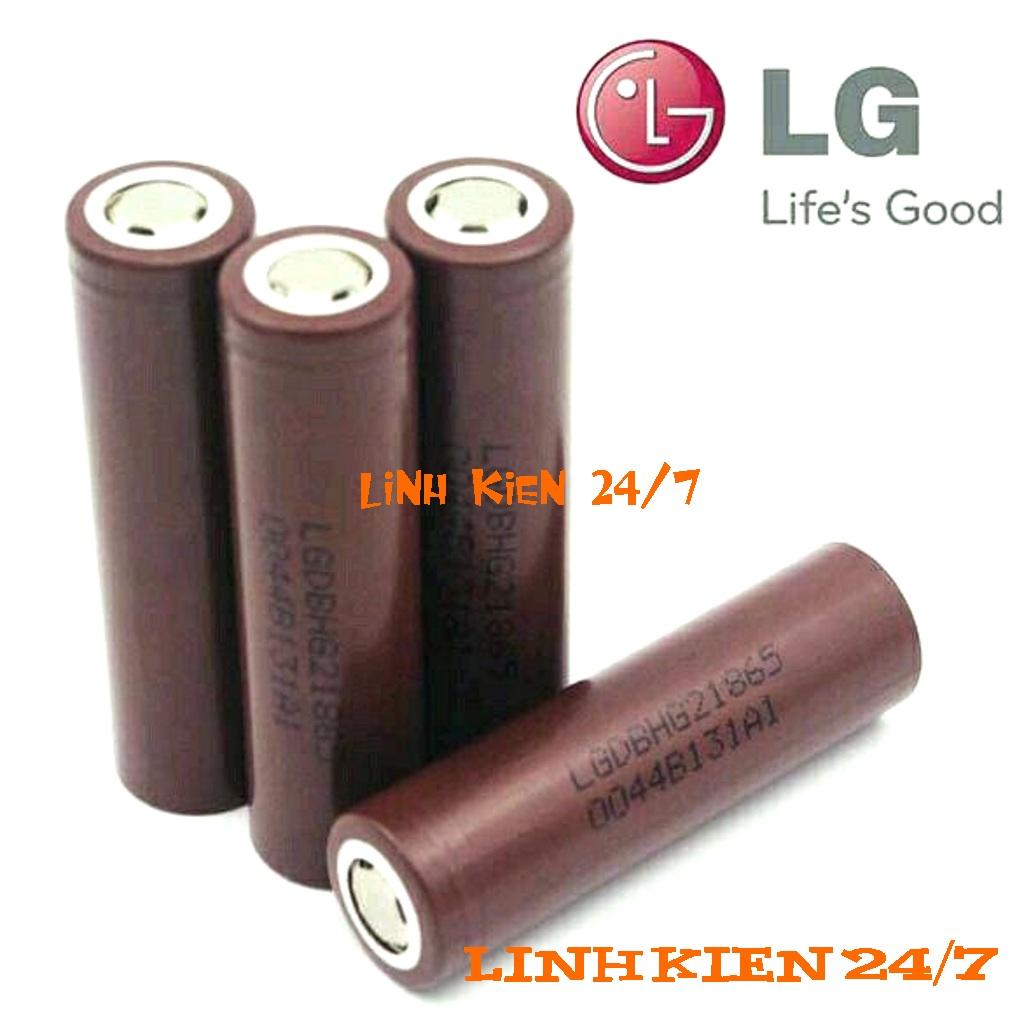 Pin lg hg2 18650 35a-3000mah