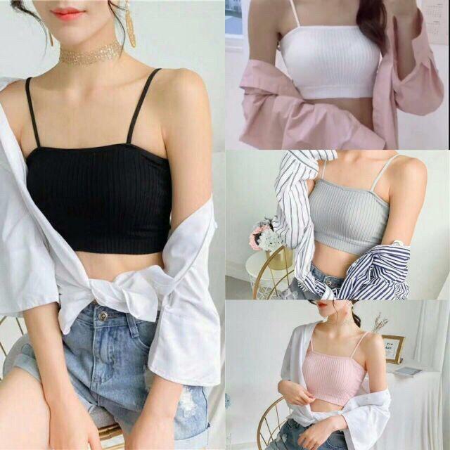 Áo HAI DÂY LỬNG Có đệm  tạo dáng
