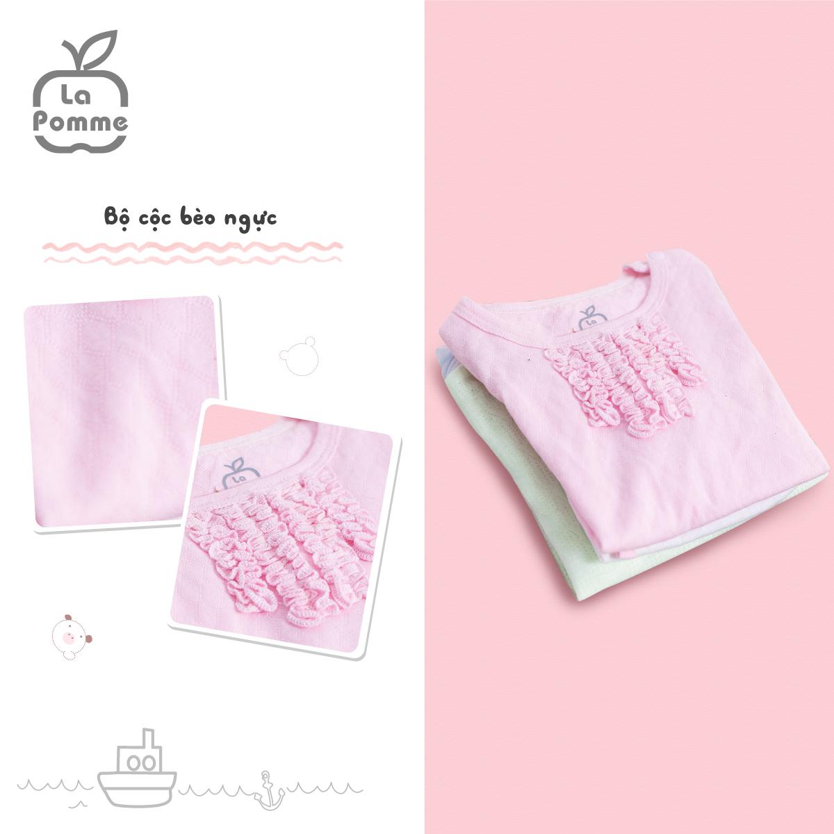 Bộ cộc bèo ngực SS012-Hồng