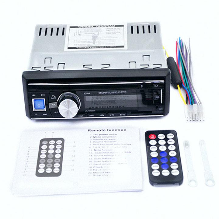 [Hỗ trợ lắp đặt tại Bắc Giang] Đầu nghe nhạc MP3 Bluetooth cho ô tô tả DC12-24V 1068BT