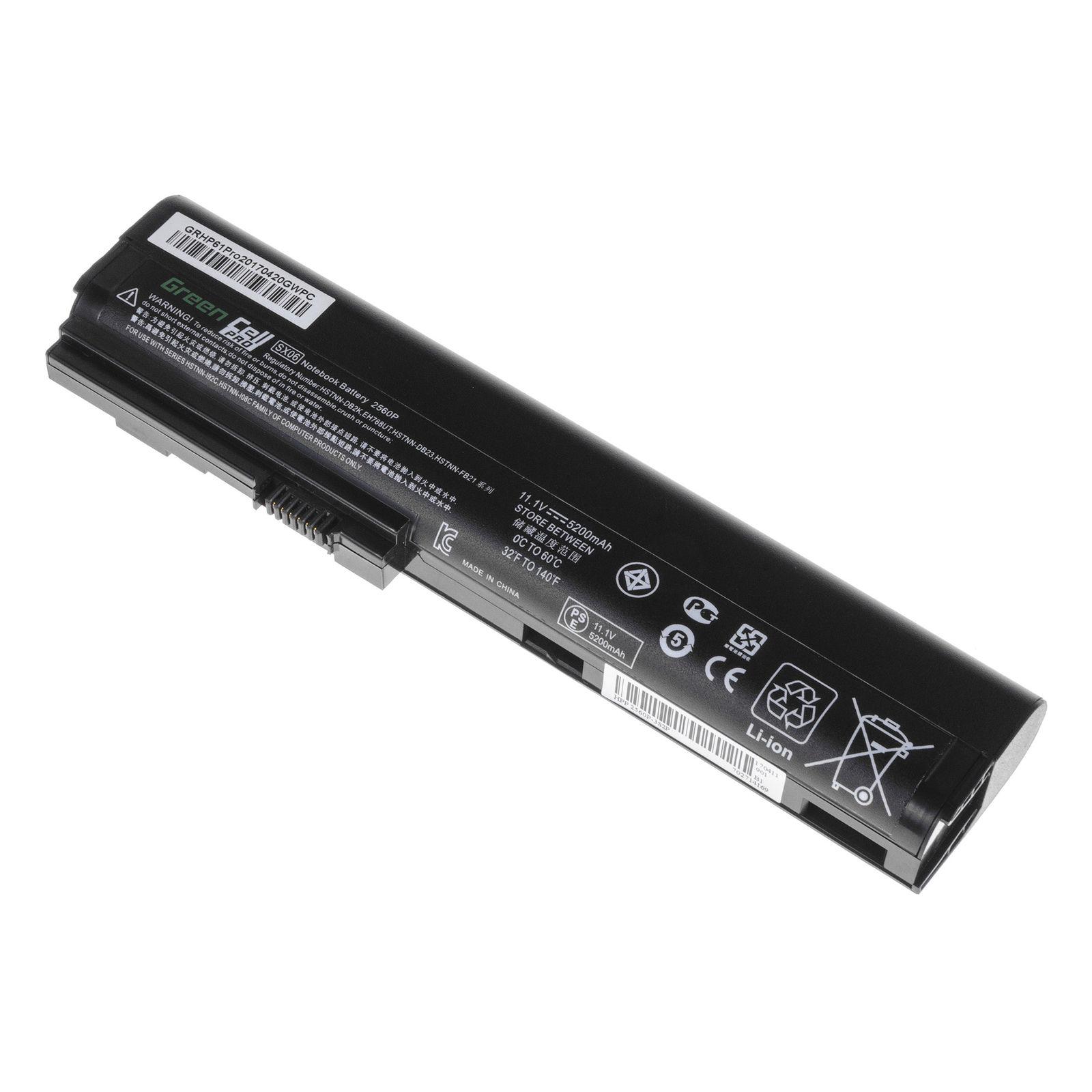 Pin laptop HP EliteBook 2560P 2570P
