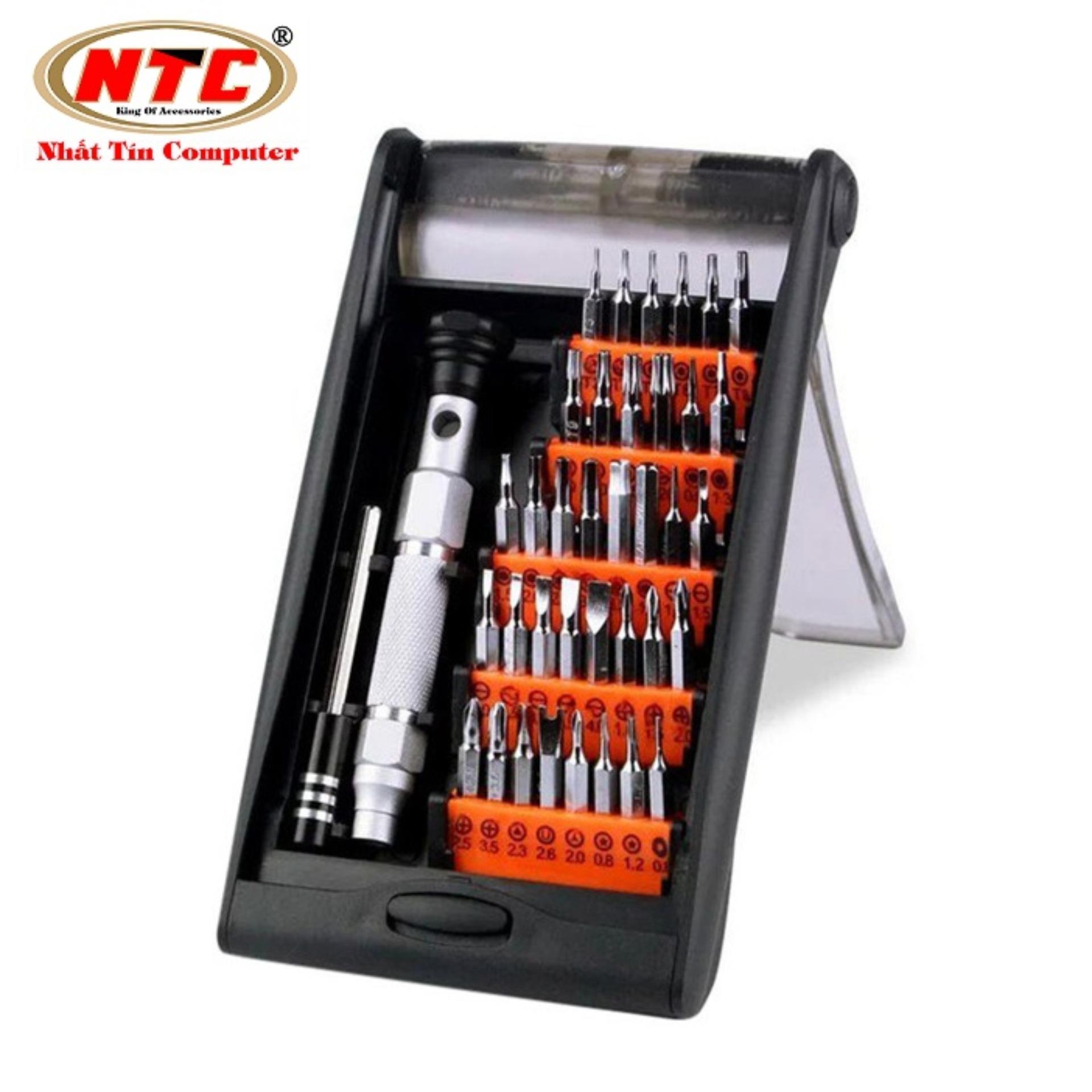 Bộ tua vít đa năng 38in1 Jakemy JM-8151 (Cam đen)