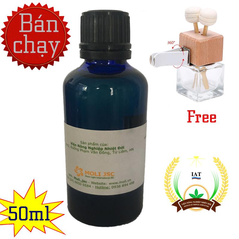 50ml tinh dầu cà phê Viện nông nghiệp nhiệt đới tặng kèm vỏ chai tự khuếch tán (chai vuông)