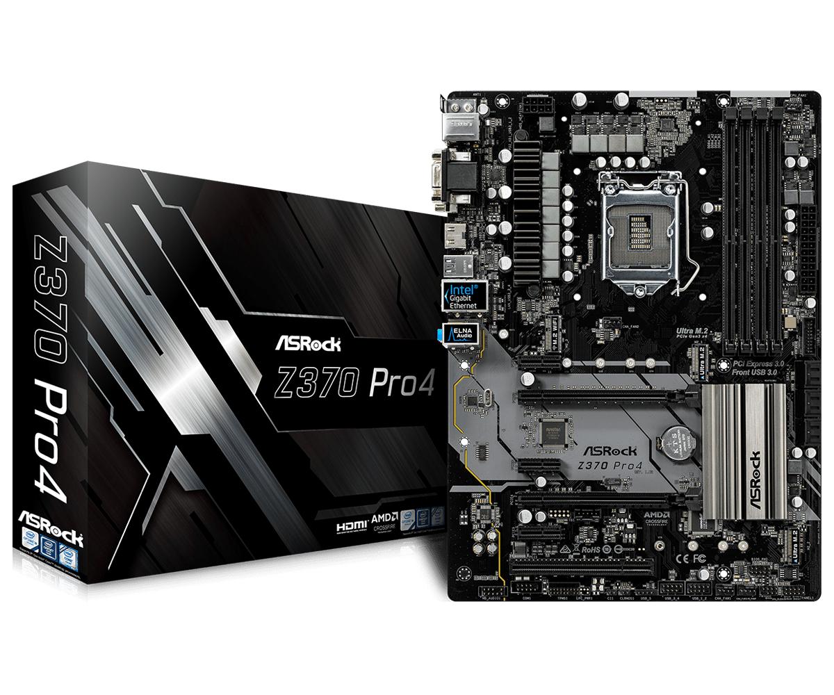 [HCM]Mainboard Asrock Z370 Pro4