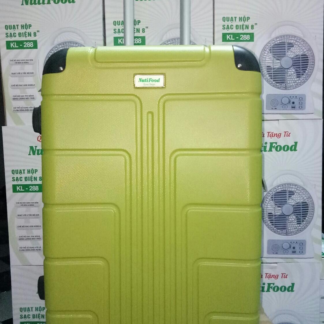 VALI KÉO DU LỊCH CÓ KHOÁ SỐ NUTIFOOD 24 INCH