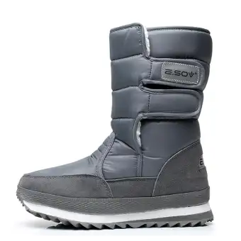 mens anti slip winter boots