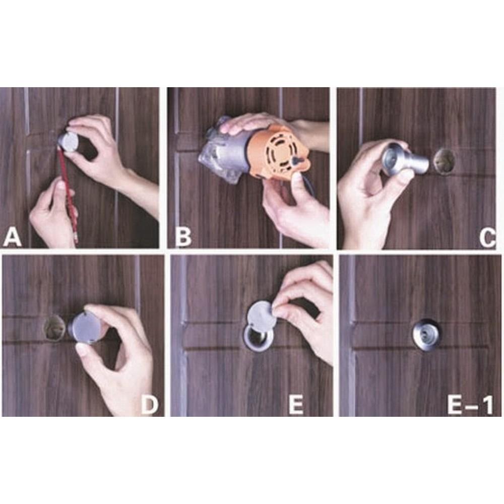 Mắt thần gắn cửa inox 304