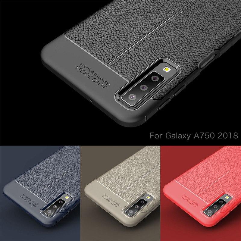 Ốp Lưng Silicon Auto Focus Cho Samsung Galaxy A7 (2018)
