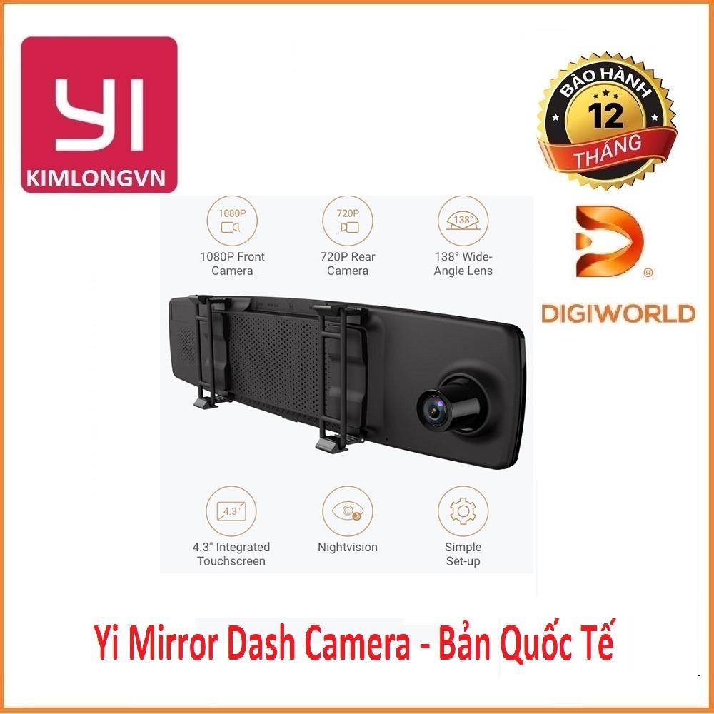 Original Yi Mirror Dash Camera - International Edition