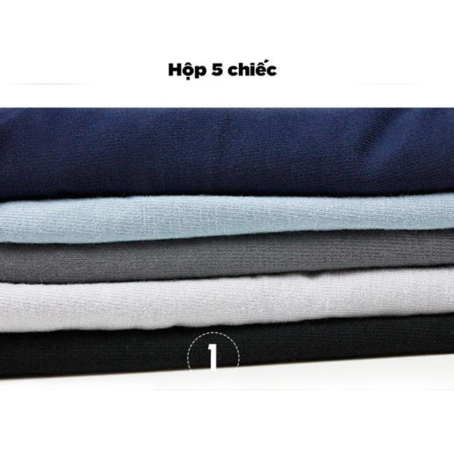 Hộp 5 Quần Lót Boxer Xuất Nhật Chất Lụa Cao Cấp