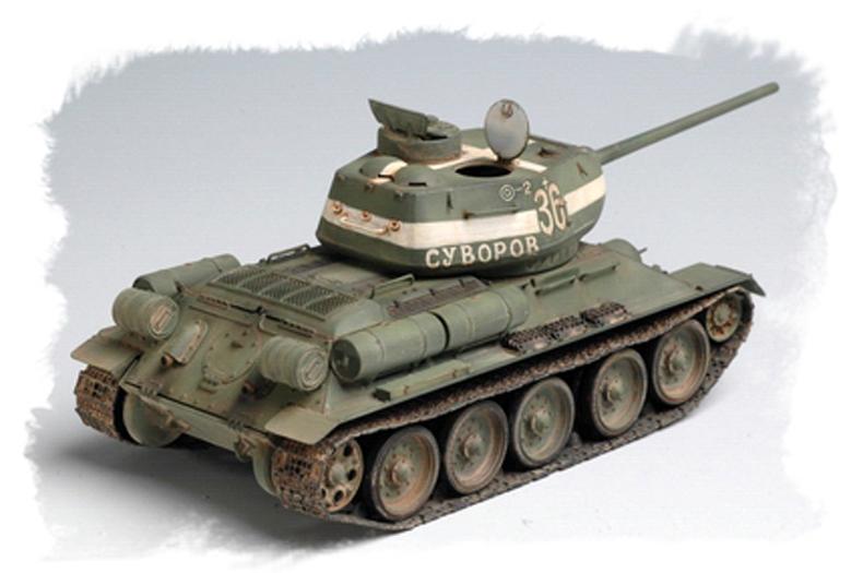 Mô hình lắp ráp - xe tăng T-34/85 MODEL1944