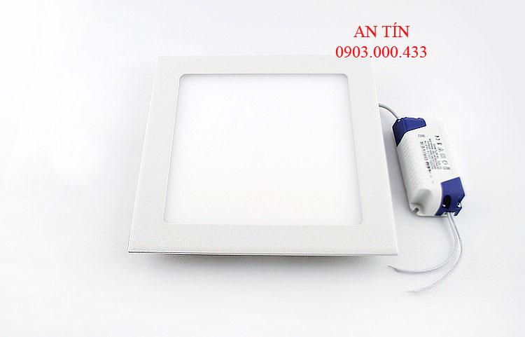 15 Đèn led âm trần 9W VUÔNG  trắng