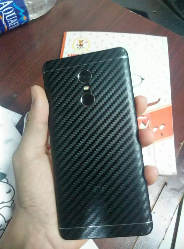 Xiaomi Redmi Note 4X  Dán Cacbon Xiaomi Note4x ( Tặng Ốp Silicon )( Note4 TGDD )