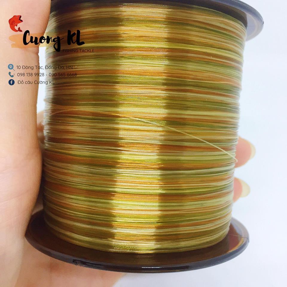 Cước câu cá Nhật dòng Ion Awas Camo 600m