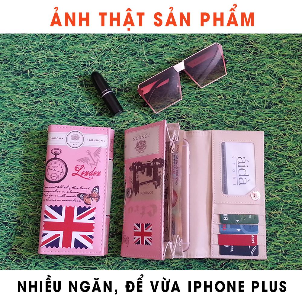 Ví nữ dài phong cách Vintage cổ điển