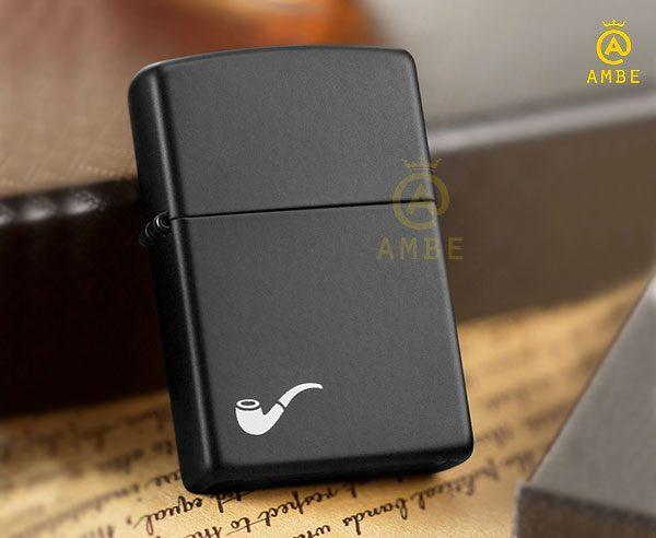 Bật lửa Zippo Matte Black Pipe 218PL