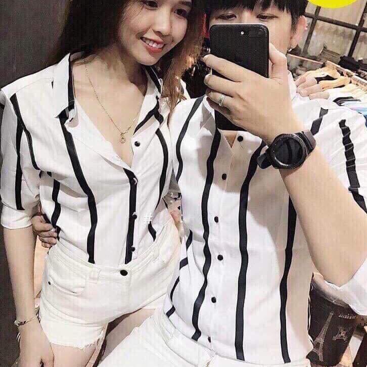 ÁO SƠ MI NAM NỮ 3D PHI LỤA TYNAFASHION 020