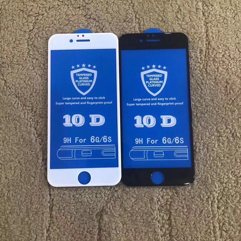 Iphone 6,7,8,X Kính cường lực Glass 10D