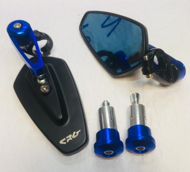[HCM][ 1 Cặp Màu xanh ] Gương gù  kiếng gù xe máy CRG
