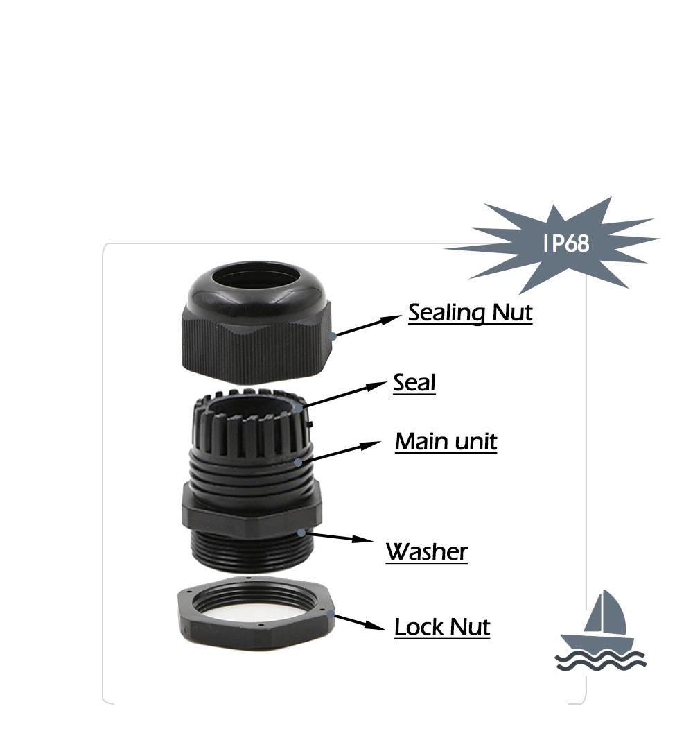 Ốc Siết Cáp PG11
