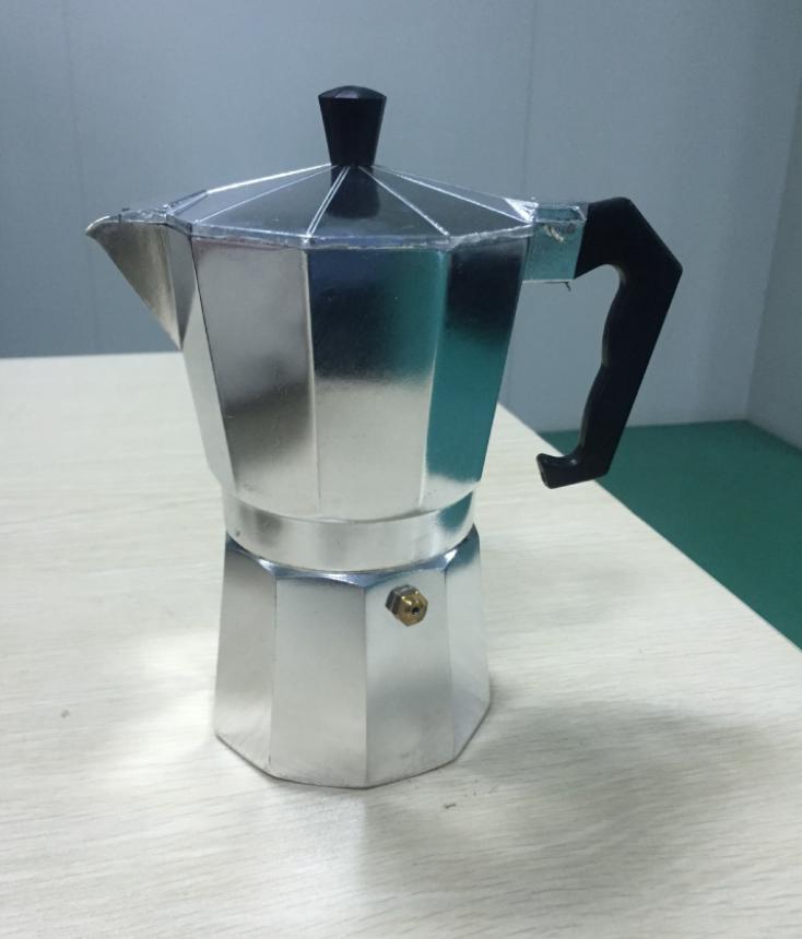 Ấm pha cà phê moka express cappuccino Aluminium Premium Aluminium (1-3 tách)